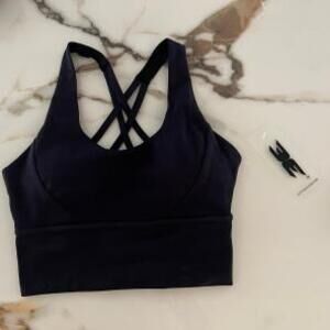 NWT Elite Eleven Aura Sports Bra (XS) Space Navy